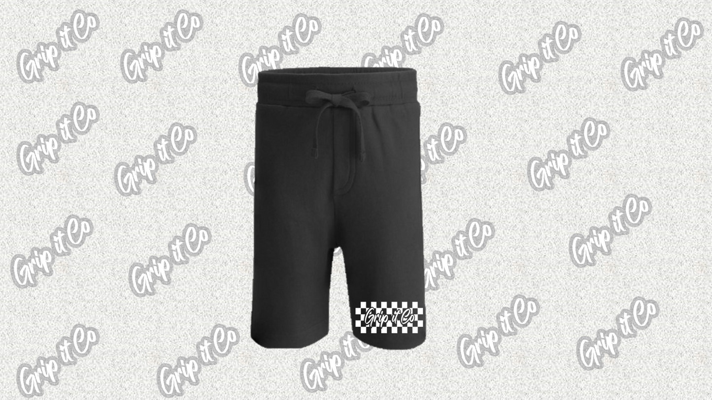 Check Logo Shorts