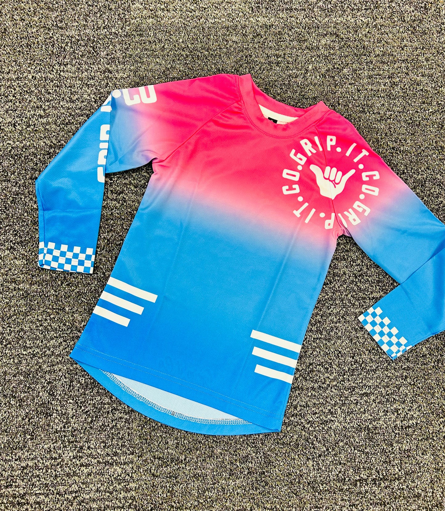 PINK/BLUE Grip it Co Jersey