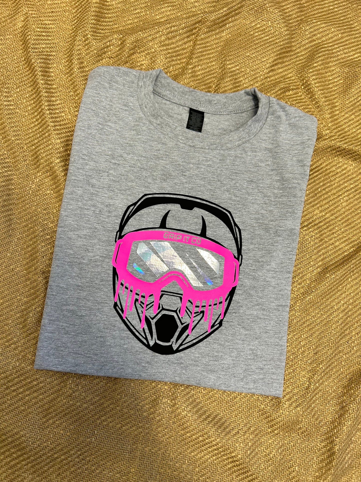 Grip It Drippy Helmet Goggle T-shirt