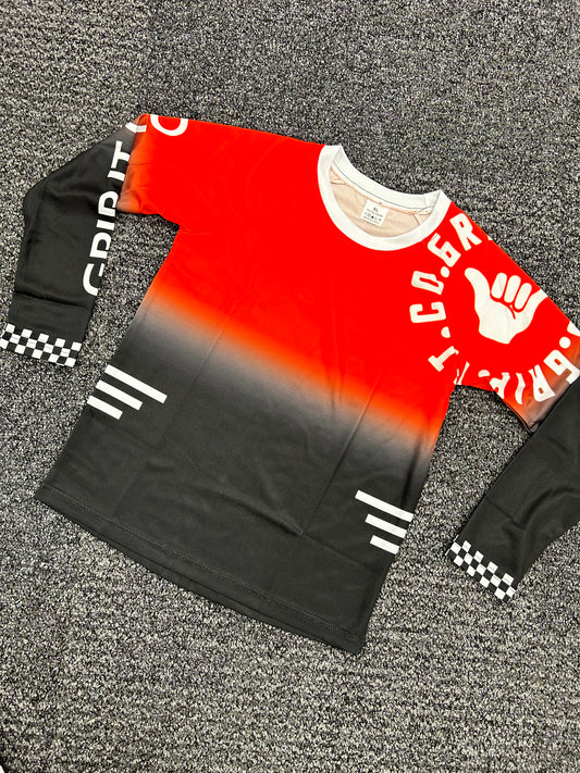 Red/Black Jersey