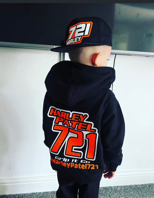 Grip it Co Casual 2 colour Name/number Hoodie