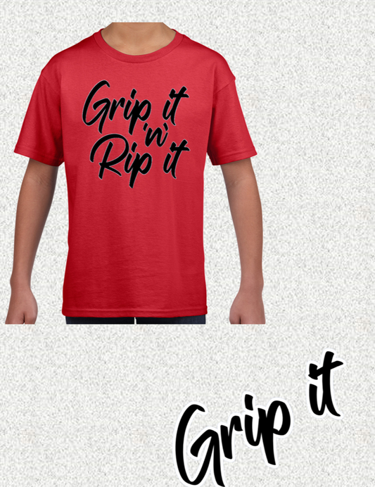 Grip It n Rip it logo T-shirt