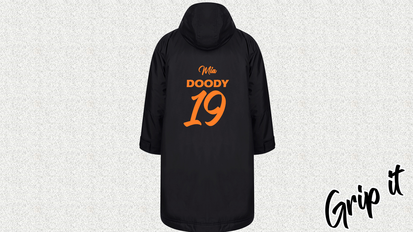 Dry Robe Grip it Personalised name and number