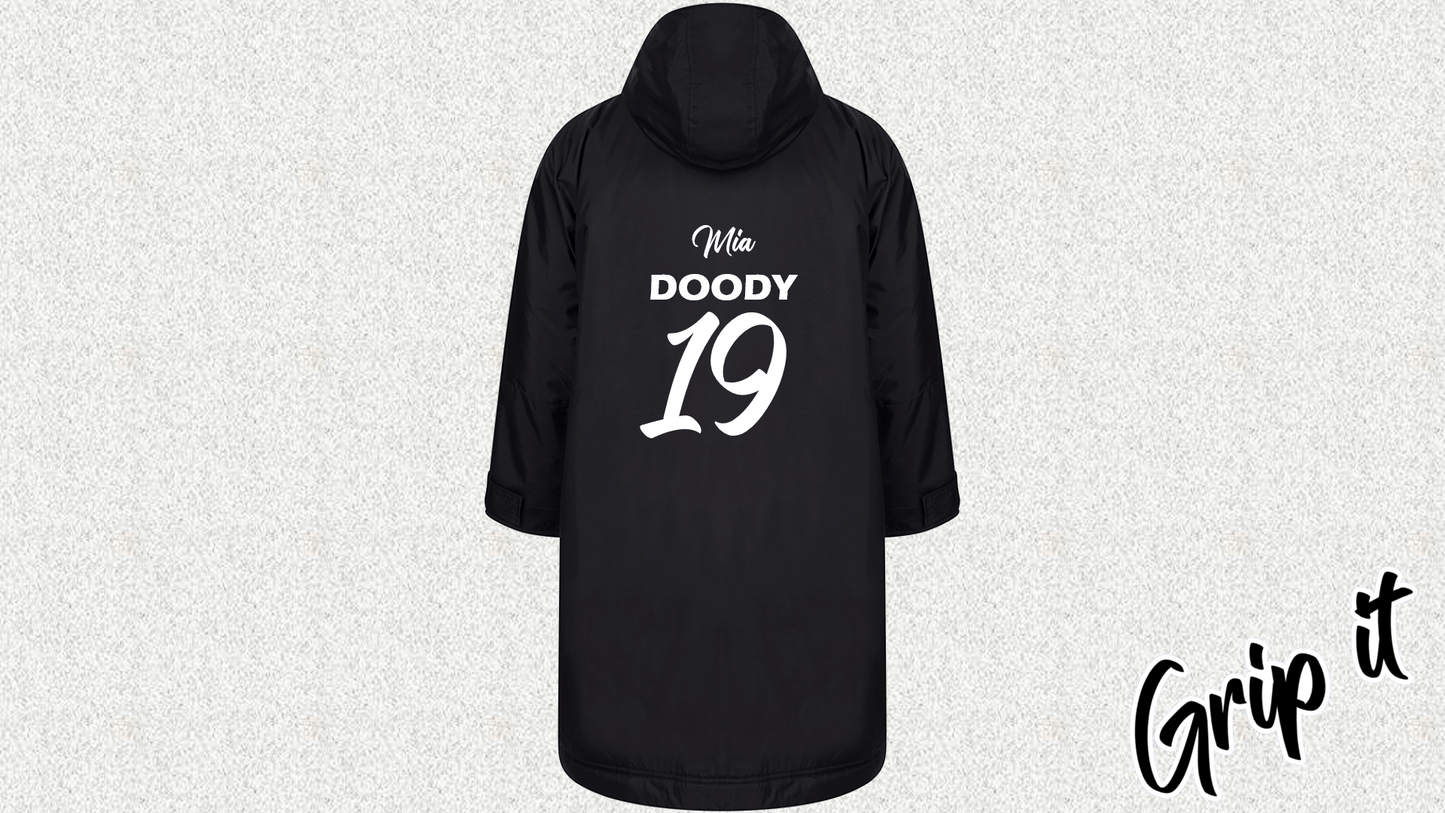 Dry Robe Grip it Personalised name and number