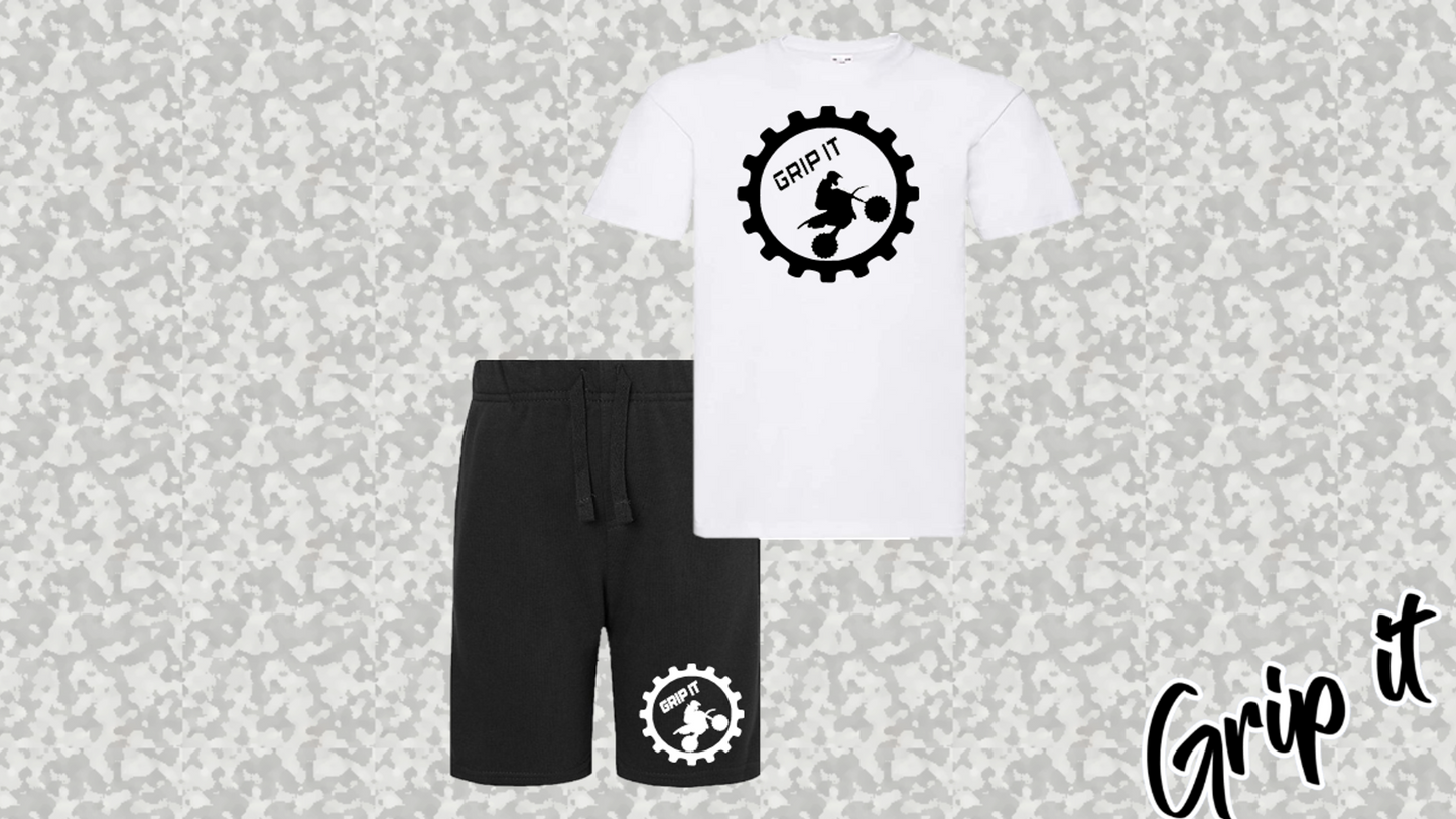 Grip it bike Short set kids Girls and Boys