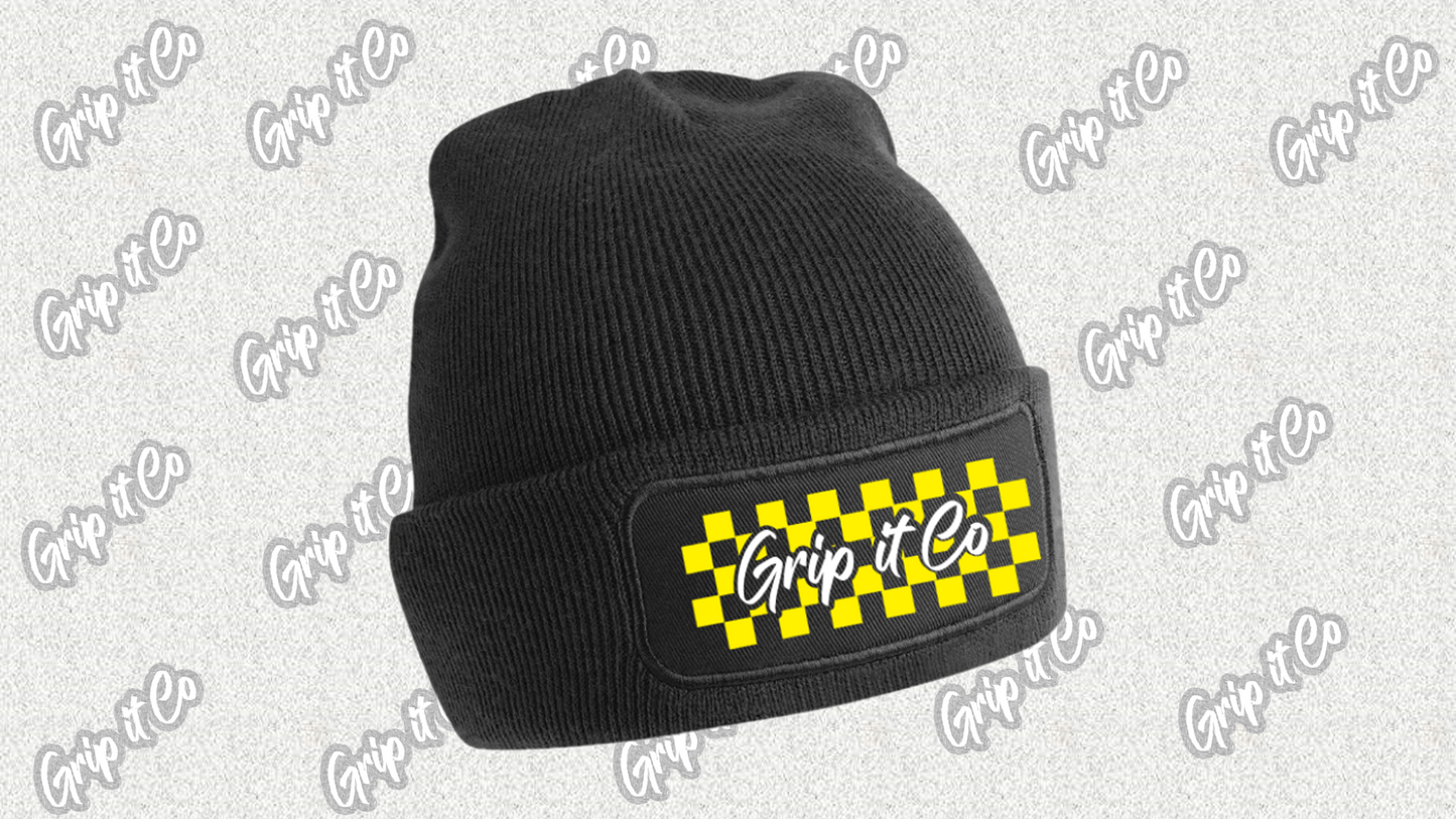 Grip it Co checkered beanie colours