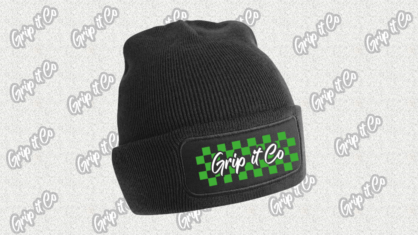 Grip it Co checkered beanie colours