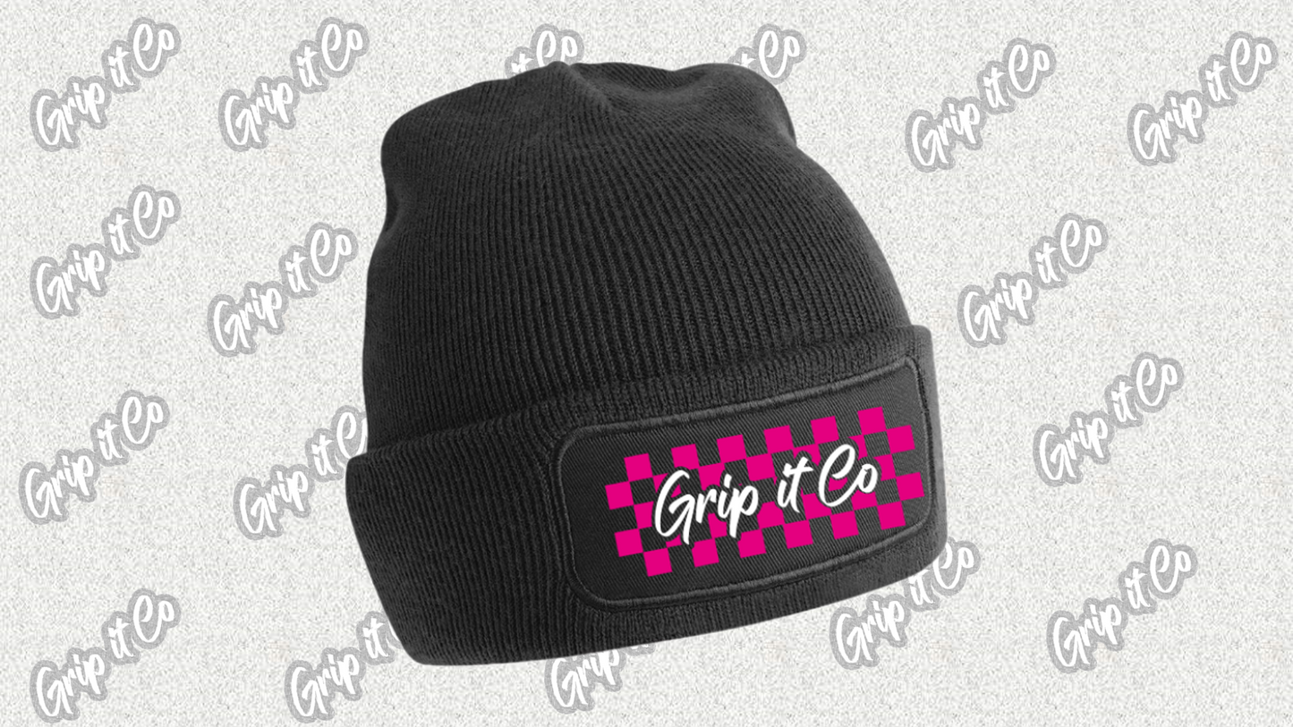 Grip it Co checkered beanie colours