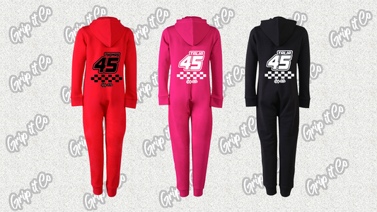 Racer Name Onesie