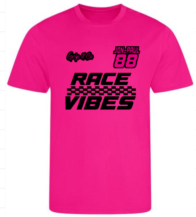 Short sleeved performance Jersey T-shirt