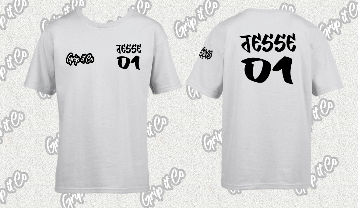 Name and Number Street Tee