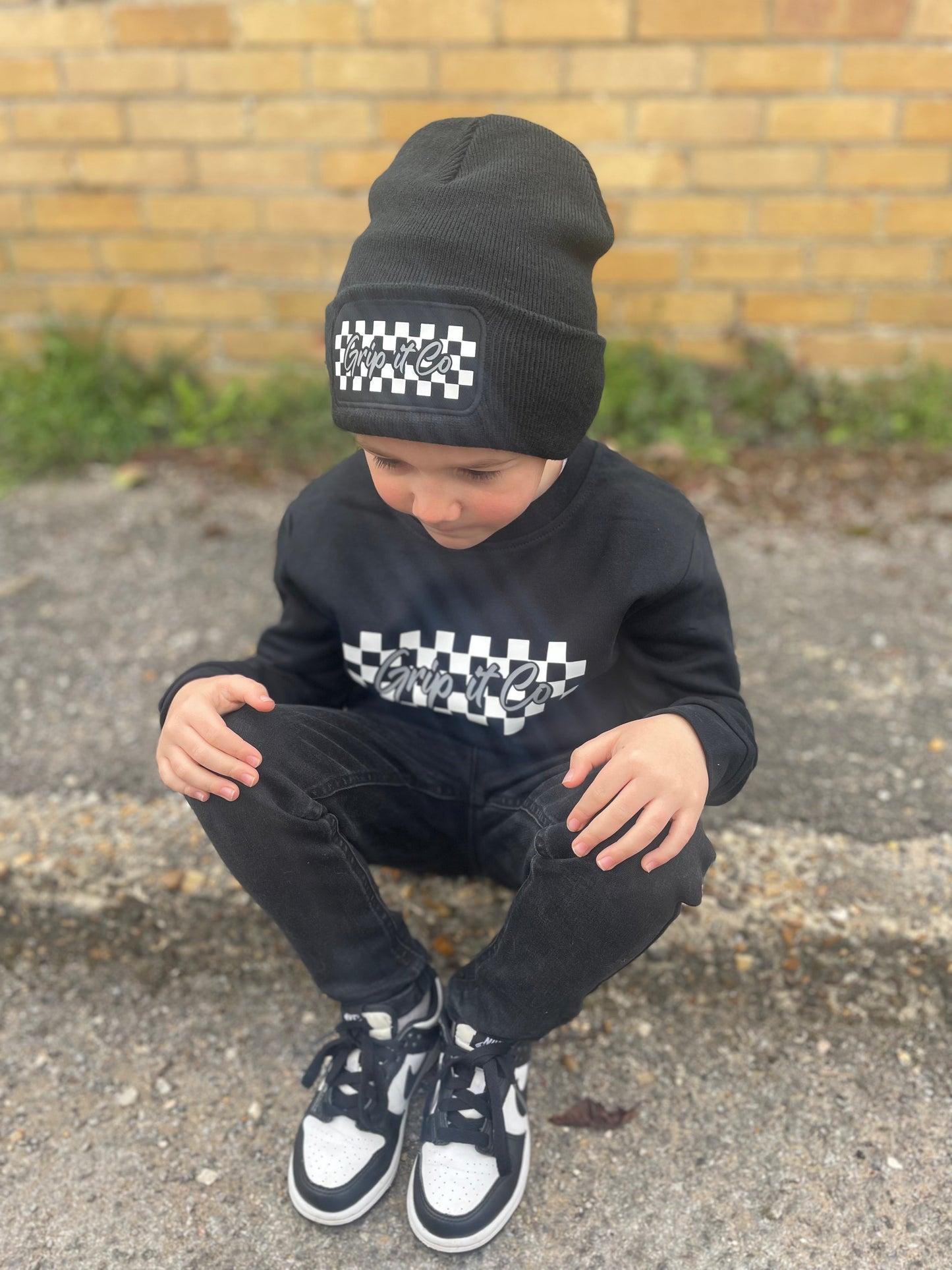 Grip it Co checkered beanie colours