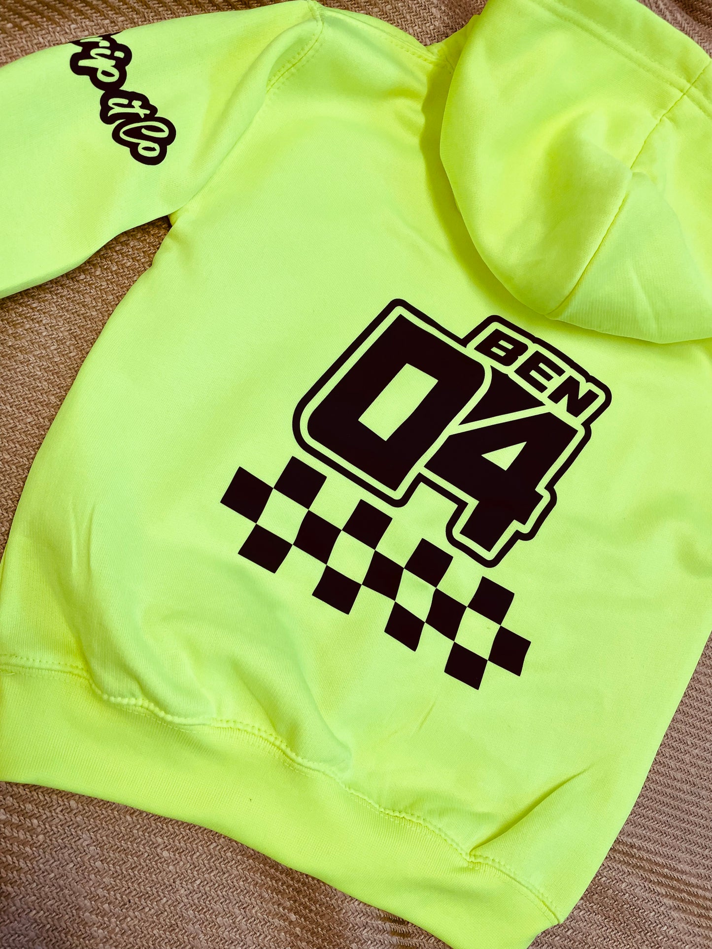 Neon Grip It Racer Hoodie